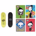 Tech Deck  Neon Mega Park X-Connect Creator, Prosarmosimo Glow-in-The-Dark Ramp Paketo Me 2 Blind Skateboard Fingerboards, 90+Temaxia